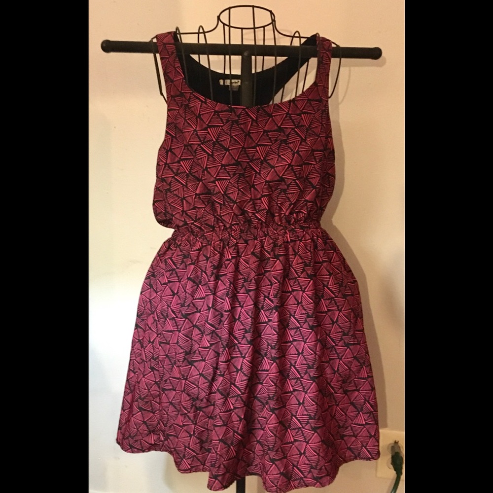 Juniors Papaya Dress